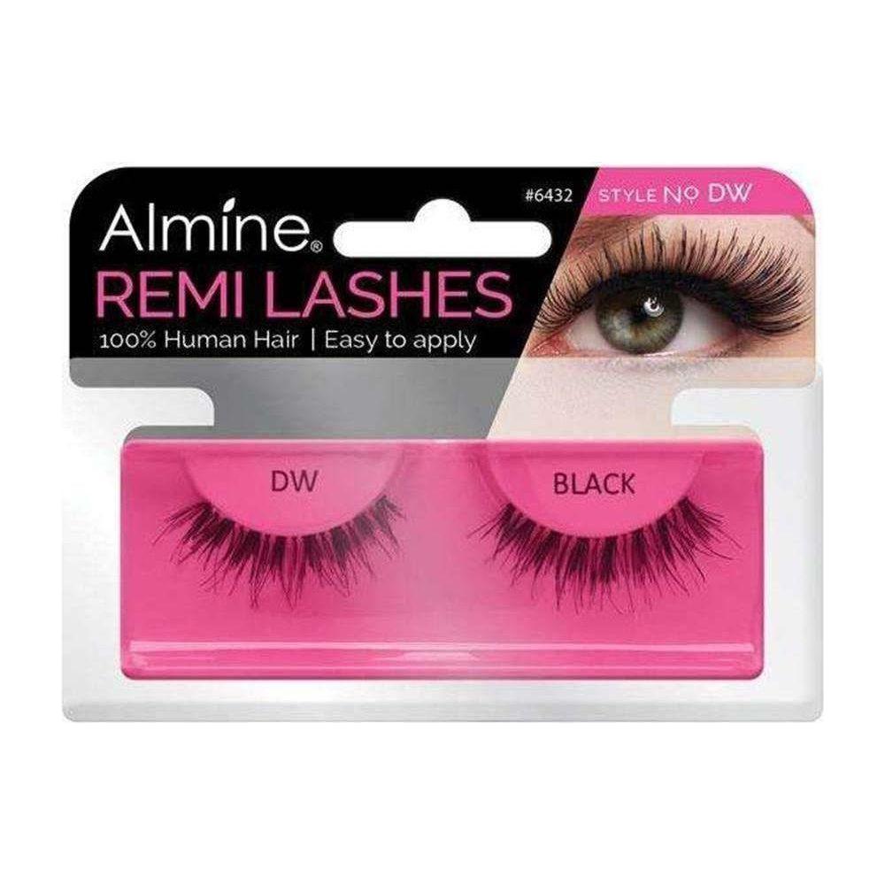 Almine Eyelashes Black 100% Remi Human hair - Gtworld.de