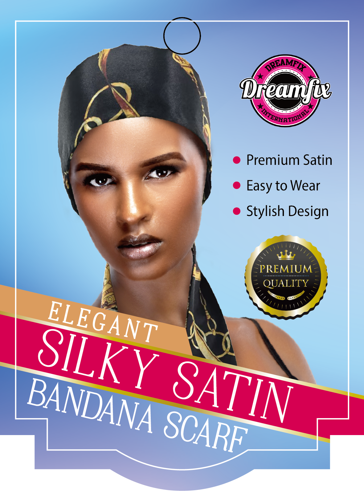 Dreamfix Bandana Scarf Satin