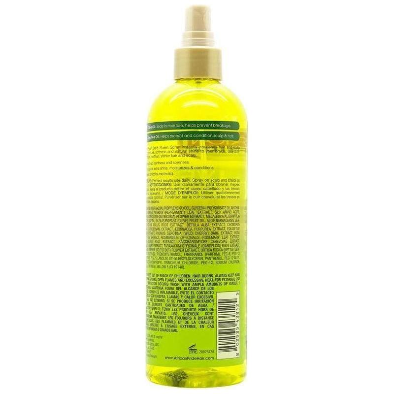 African Pride Olive Miracle Anti - Breakage Braid Sheen Spray 355ml - Gtworld.de
