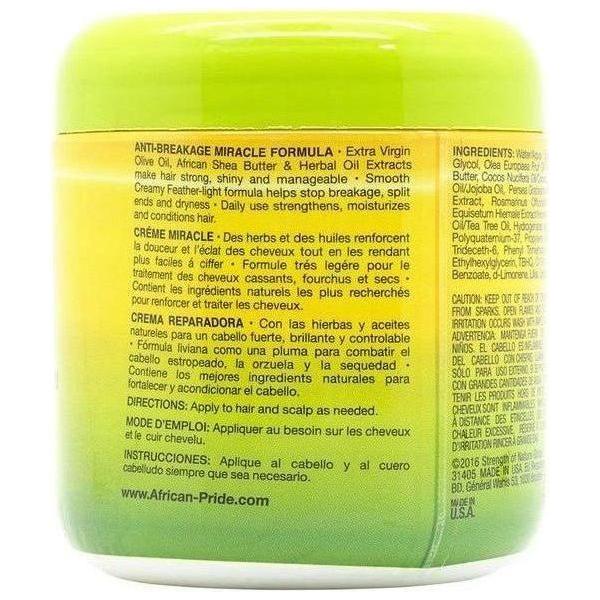 African Pride Olive Miracle Anti - Breakage Formula 177ml - Gtworld.de