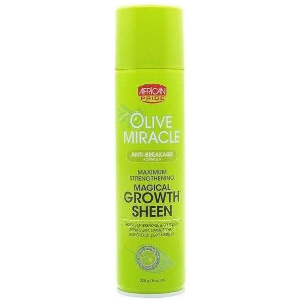 African Pride Olive Miracle Growth Sheen Spray 236ml - Gtworld.de