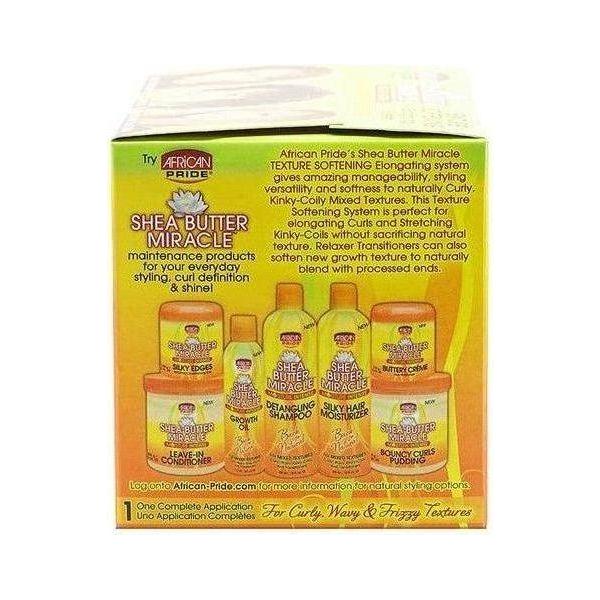 African Pride Shea Butter Miracle Moisture Intense Texture Softening Elongating System - Gtworld.de