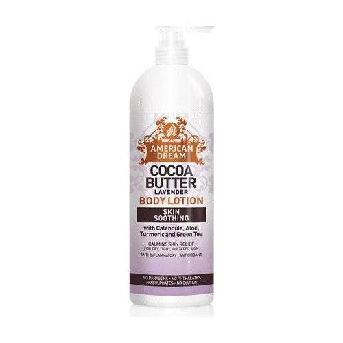 American Dream Cocoa Butter Lavender with Calendula, Aloe, Turmeric and Green Tea Body Lotion 16oz - Gtworld.de