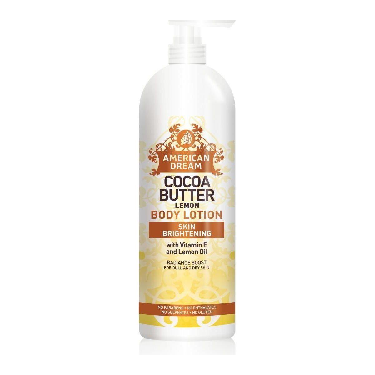 American Dream Lemon Cocoa Butter Lotion 750ml - Gtworld.de