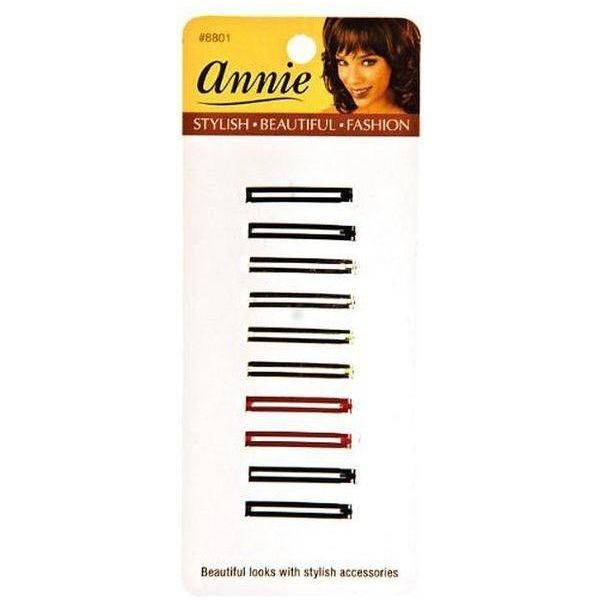 Annie Mini Barrettes/Hair Clips, 3.5cm, Assorted Color, Pack of 10 - Gtworld.de