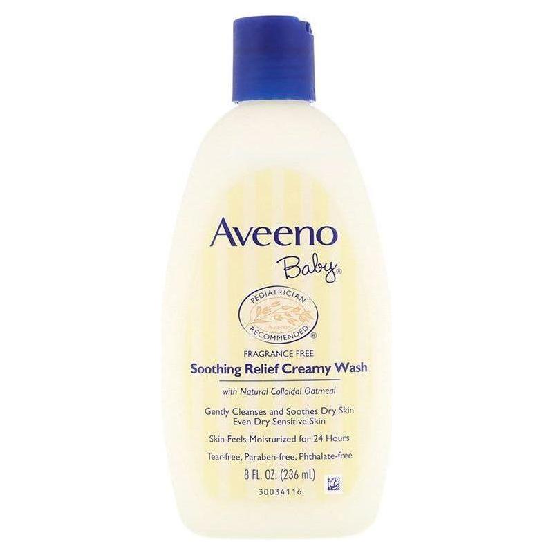 Aveeno Baby Soothing Relief Creamy Wash 236ml - Gtworld.de