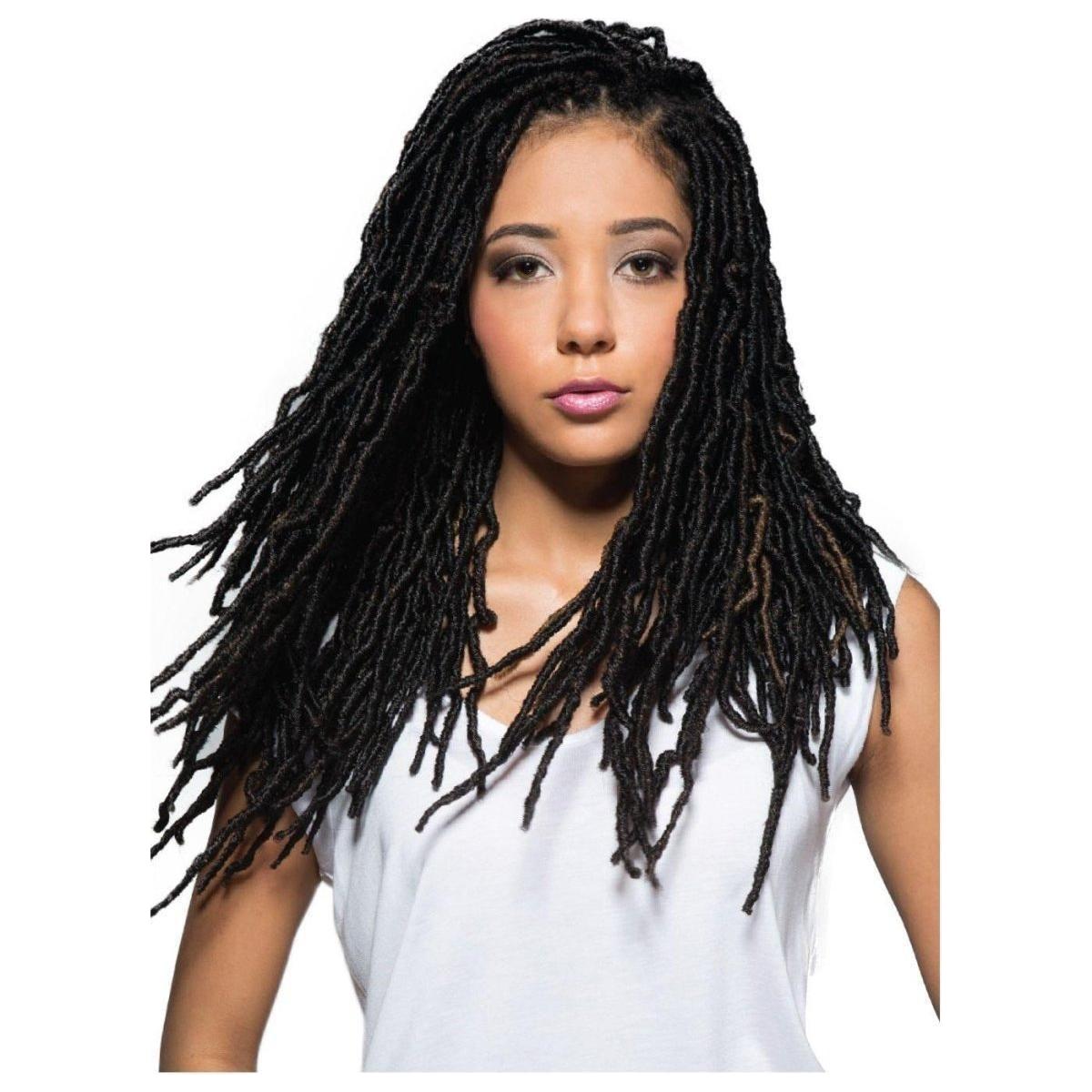 BOBBI BOSS Crochet Braid 2X Nu Locs Kunsthaar 14" / 18" / 24" / 36" - Gtworld.de