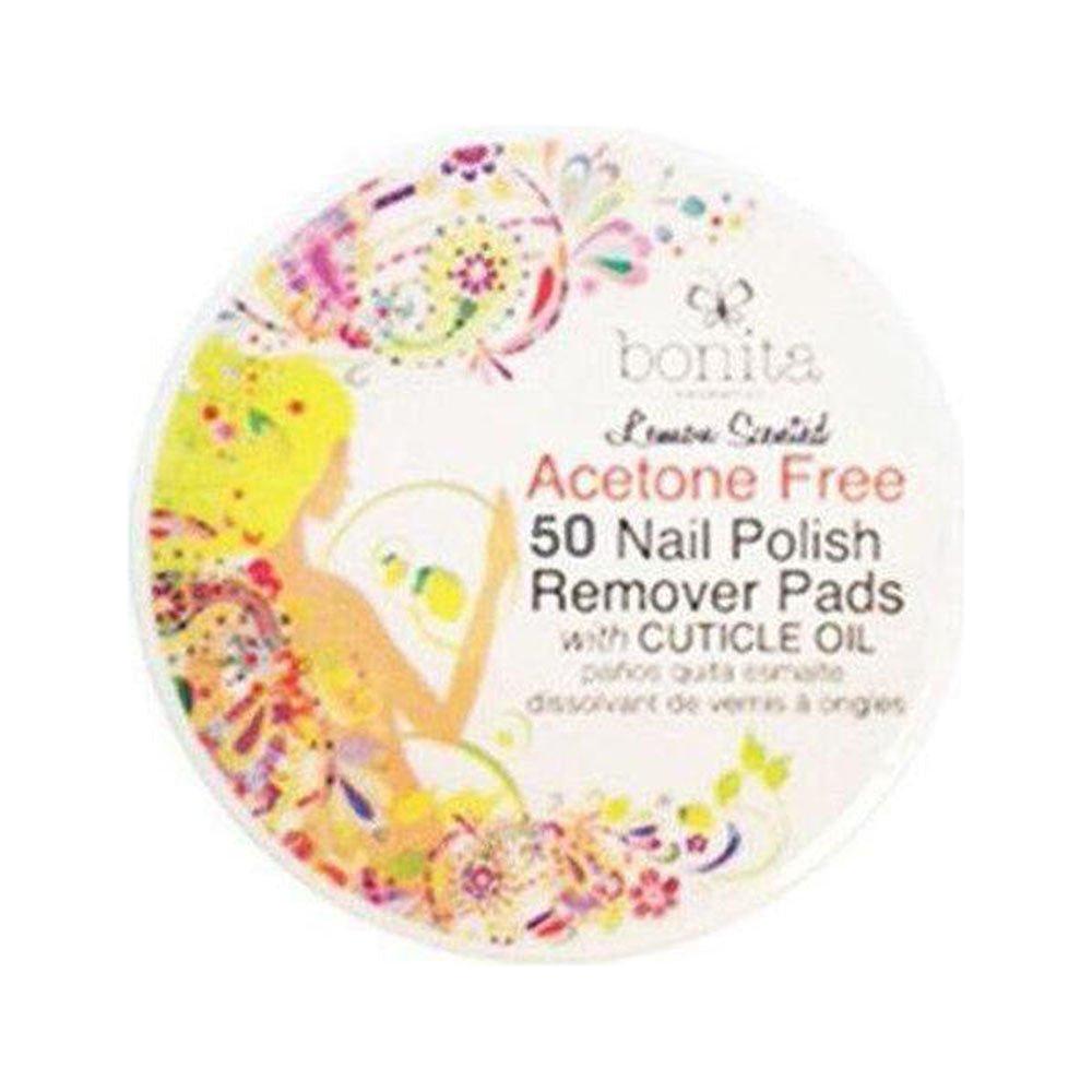 Bonita Nail Polish Remover 50 Pads Grape Scented - gtworld.de