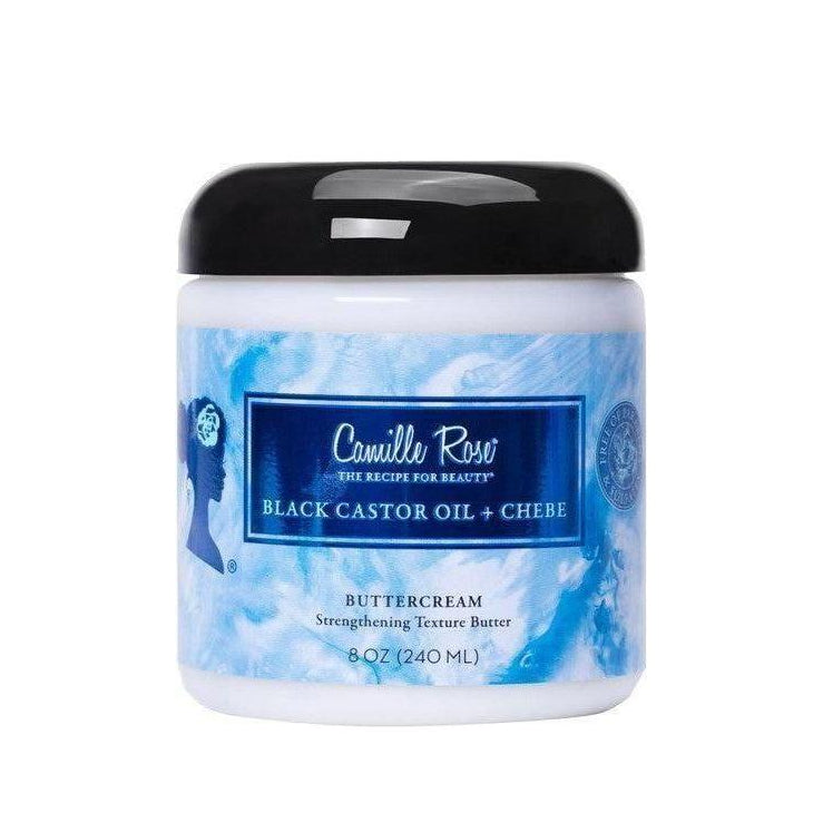 Camille Rose Black Castor Oil and Chebe Buttercream Strengthening Texture Butter 8oz - Gtworld.de