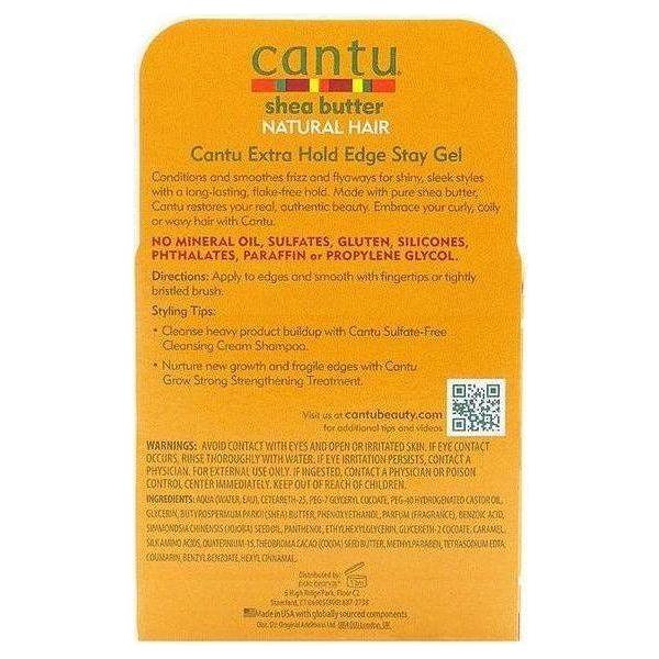 Cantu Shea Butter Extra Hold Edge Stay Gel 64g - Gtworld.de