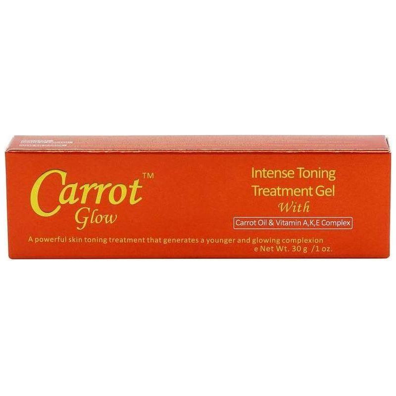 Carrot Glow Intense Toning Treatment Gel with Carrot Oil & Vitamin A,K,E Complex 30g