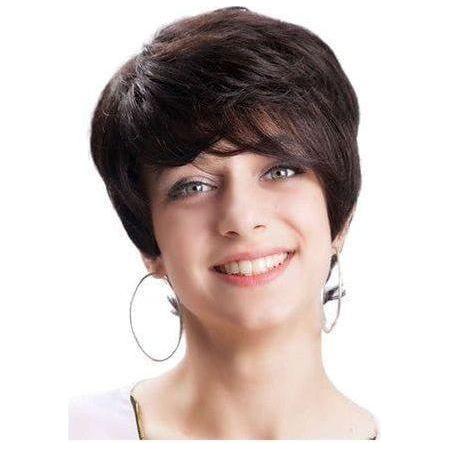 Clair International Wig Bresilienne Donna 1K Color: Natural, Human Hair - Gtworld.de