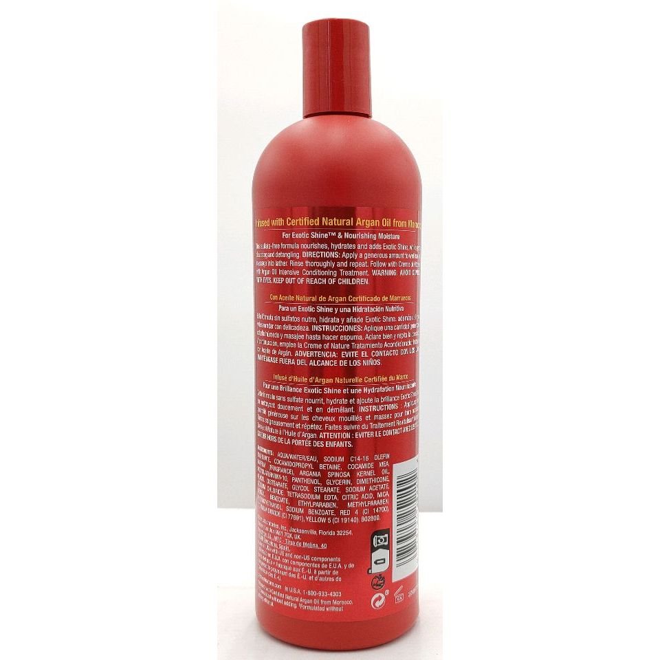 Creme of Nature Argan Oil Moisture & Shine Shampoo 591ml - gtworld.de