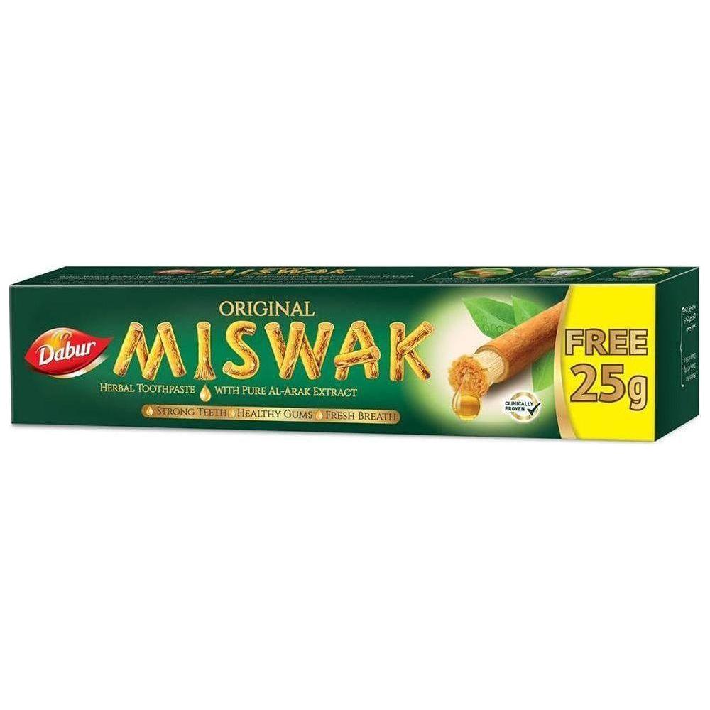 Dabur Miswak Toothpaste (50 + 25g Free) For Healthy Gums & Fresh Breath - gtworld.de