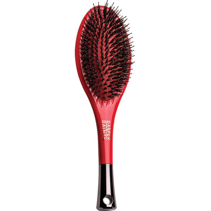 Dapper and Dainty Oval Paddle Brush Coral Soft Detangling Boar Brush - gtworld.de