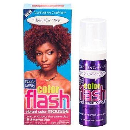 Dark and Lovely Soft Sheen - Carson Color Flash Vibrant Color Mousse 1.76 oz - Gtworld.de