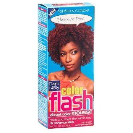 Dark and Lovely Soft Sheen - Carson Color Flash Vibrant Color Mousse 1.76 oz - Gtworld.de