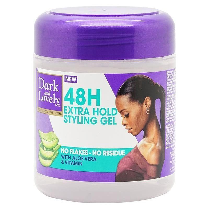 Dark & Lovely 48H Extra Hold Styling Gel 250/450ml - gtworld.de
