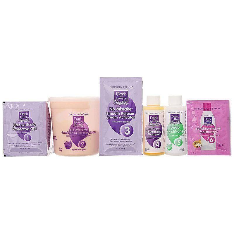 Dark & Lovely Beautiful Beginnings No - Mistake Smooth Relaxer For All Hair Types - Gtworld.de