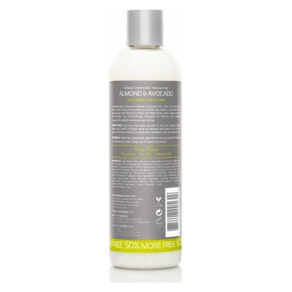 Design Essentials Almond & Avocado Daily Feuchthalte - Lotion 12oz - Gtworld.de