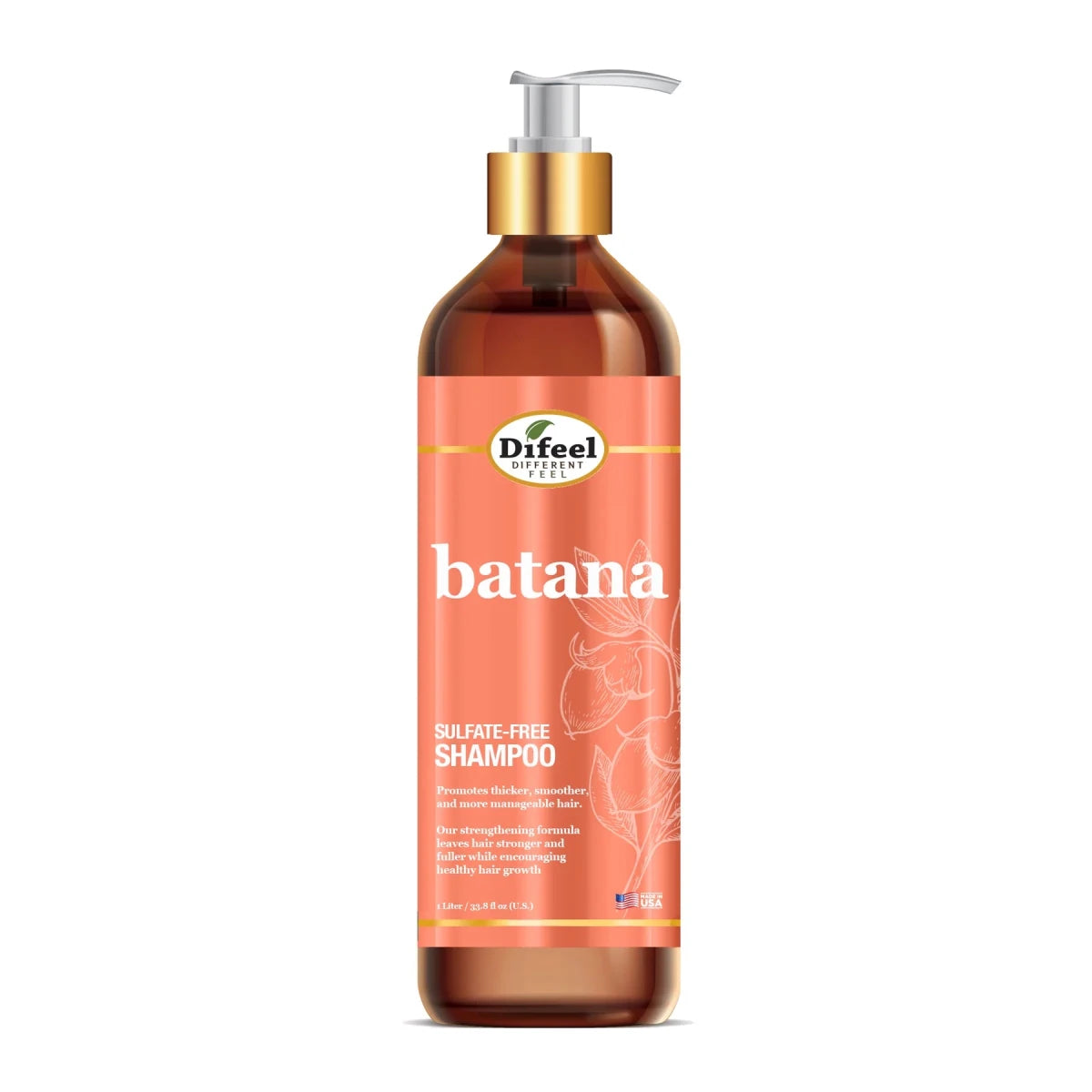 Difeel Elevated Batana Sulfate Free Shampoo (12 /33.8) oz - gtworld.de