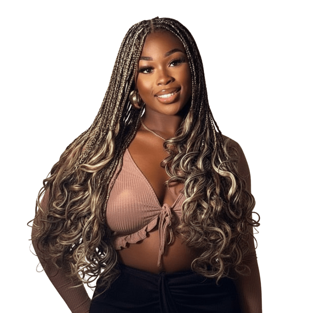 Dream Hair 3X French Curl Braid 22" & 28" Kunsthaar