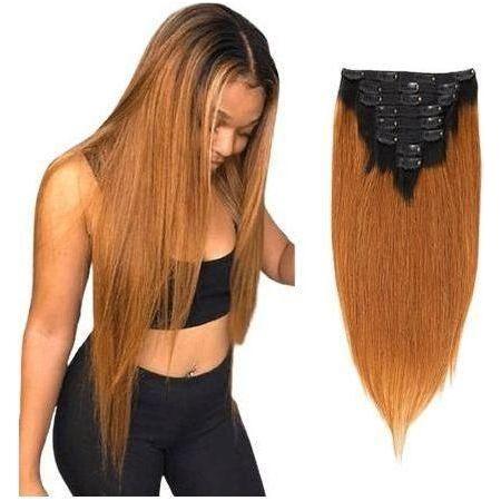 Dream Hair 8 Clip - In Ombre Extensions Kunsthaar - Gtworld.de