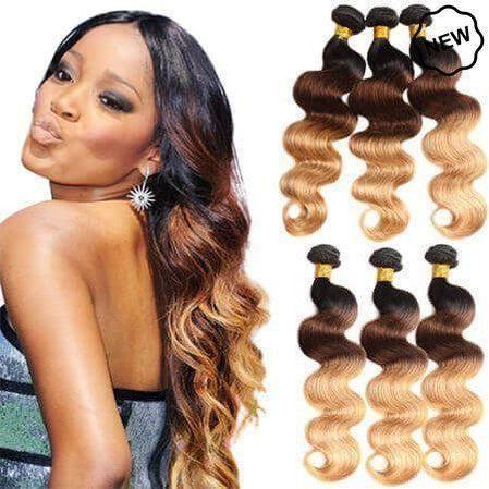 Dream Hair Africo Body Wave Weaving Human & Premium Synthetic Hair 6 pcs. - Gtworld.de