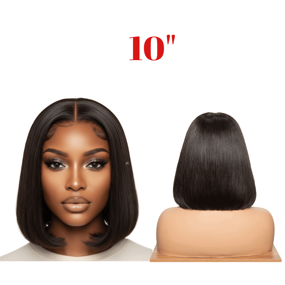 Dream Hair Bob Cut 13*6 Glueless Wig Brazilian Virgin Natural Color - gtworld.de