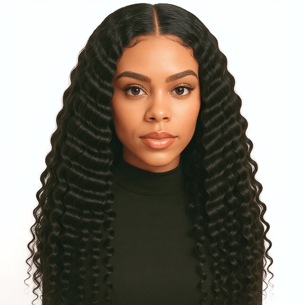 Dream hair Brazilian Hair Deep Wave 4pcs + 14&