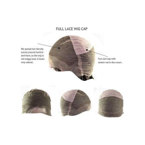 Dream Hair Brazilian Virgin Full Lace Wigs Deep Wave Handmade Human Hair Color: Natural - Gtworld.de