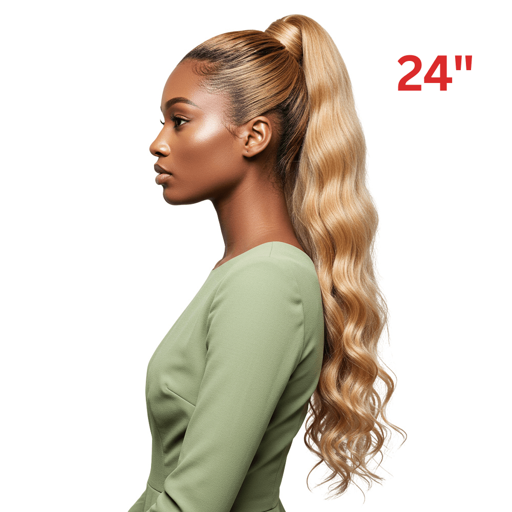 Dream Hair El Ponytail Wavy Human Hair 22" & 24" - gtworld.de