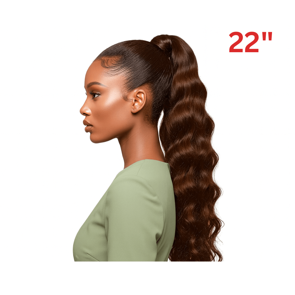 Dream Hair El Ponytail Wavy Human Hair 22" & 24" - gtworld.de