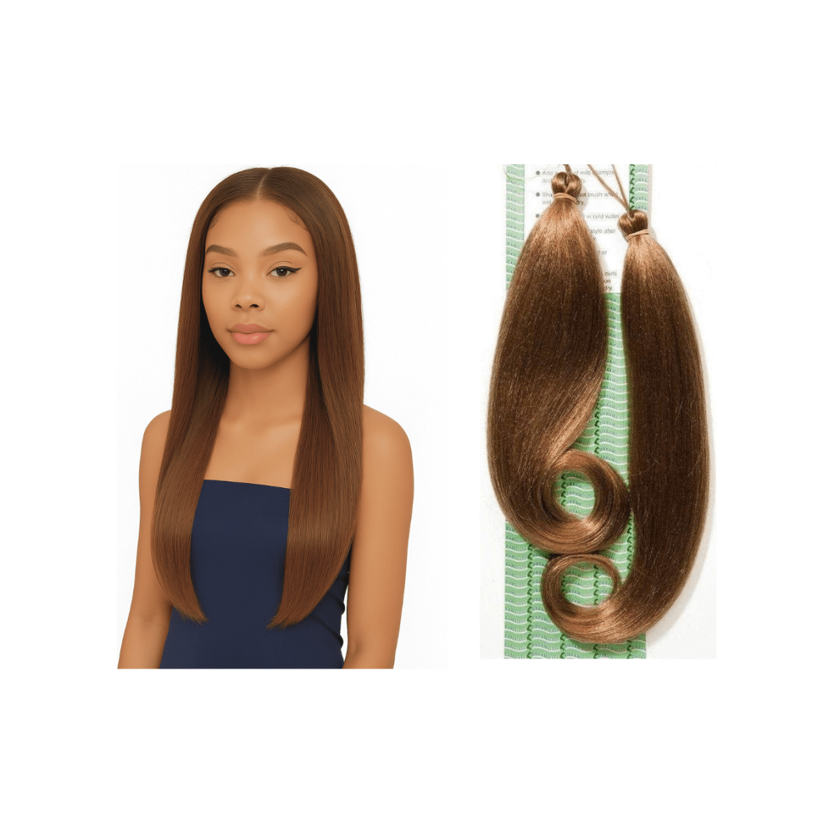 Dream Hair Pony 2000 Short 18"/45Cm & 22"/55Cm (2Pcs) Kunsthaar - gtworld.de
