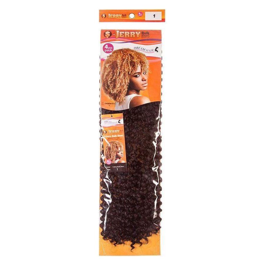 Dream Hair S - Jerry Bulk Short Synthetic Hair 4 Pcs Pack - Gtworld.de