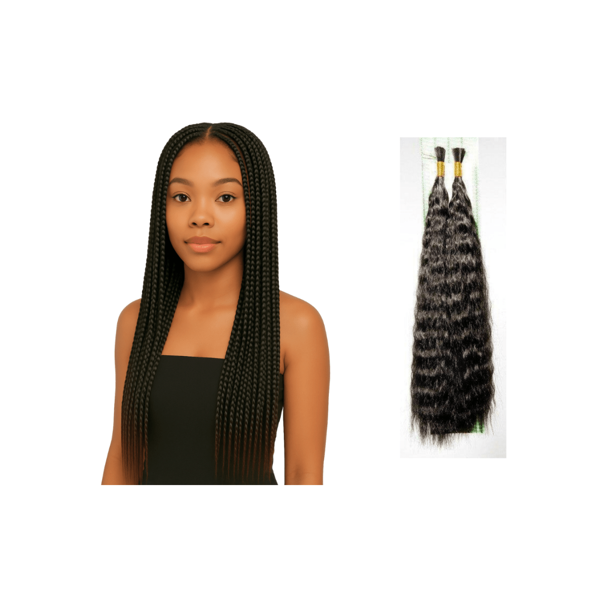 Dream Hair S - Weft Bulk 24"/61cm Synthetic Hair - gtworld.de