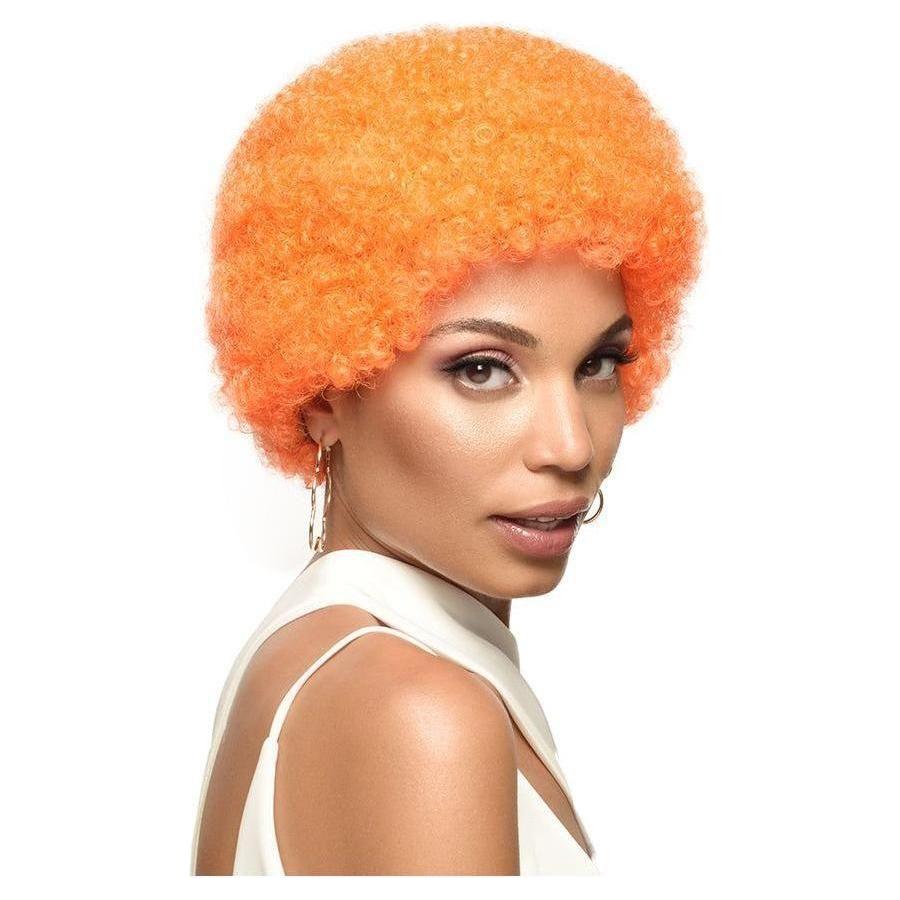 Dream Hair Wig Afro Medium Synthetic Hair, Kunsthaar Perücke, Afroperücke, Color:Orange - Gtworld.de