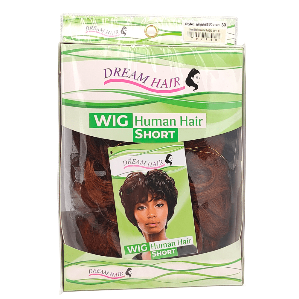Dream Hair Wig HUMAN HAIR Short 0003 - gtworld.de