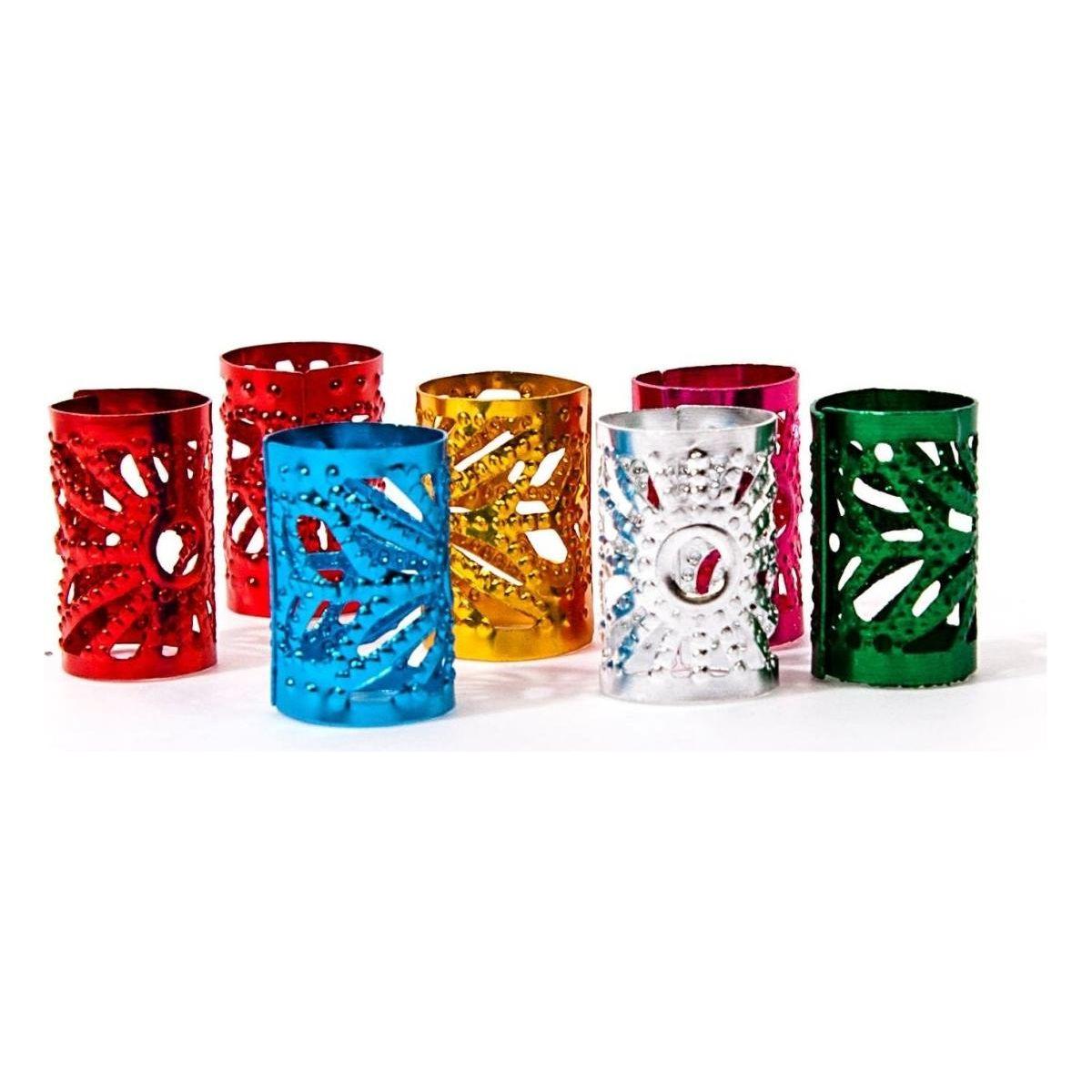 Dreamfix 170Pcs Hair Bead Vibrant Colors 7 Colors - gtworld.de