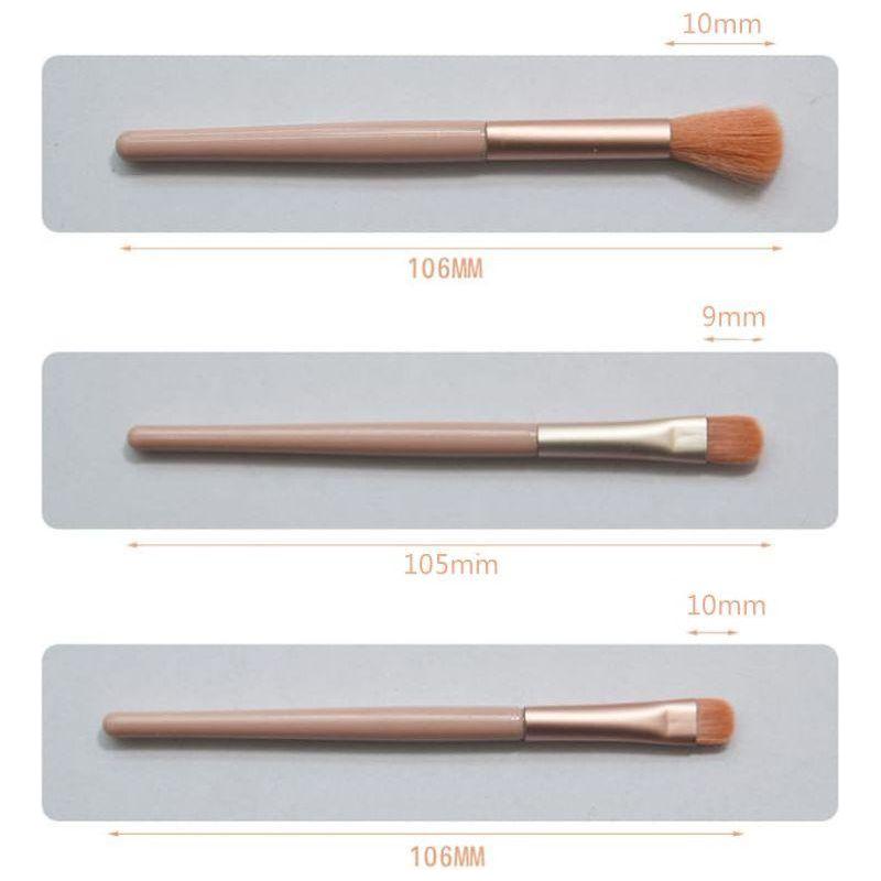 Dreamfix 8pcs Travel Makeup Brush Pink - gtworld.de