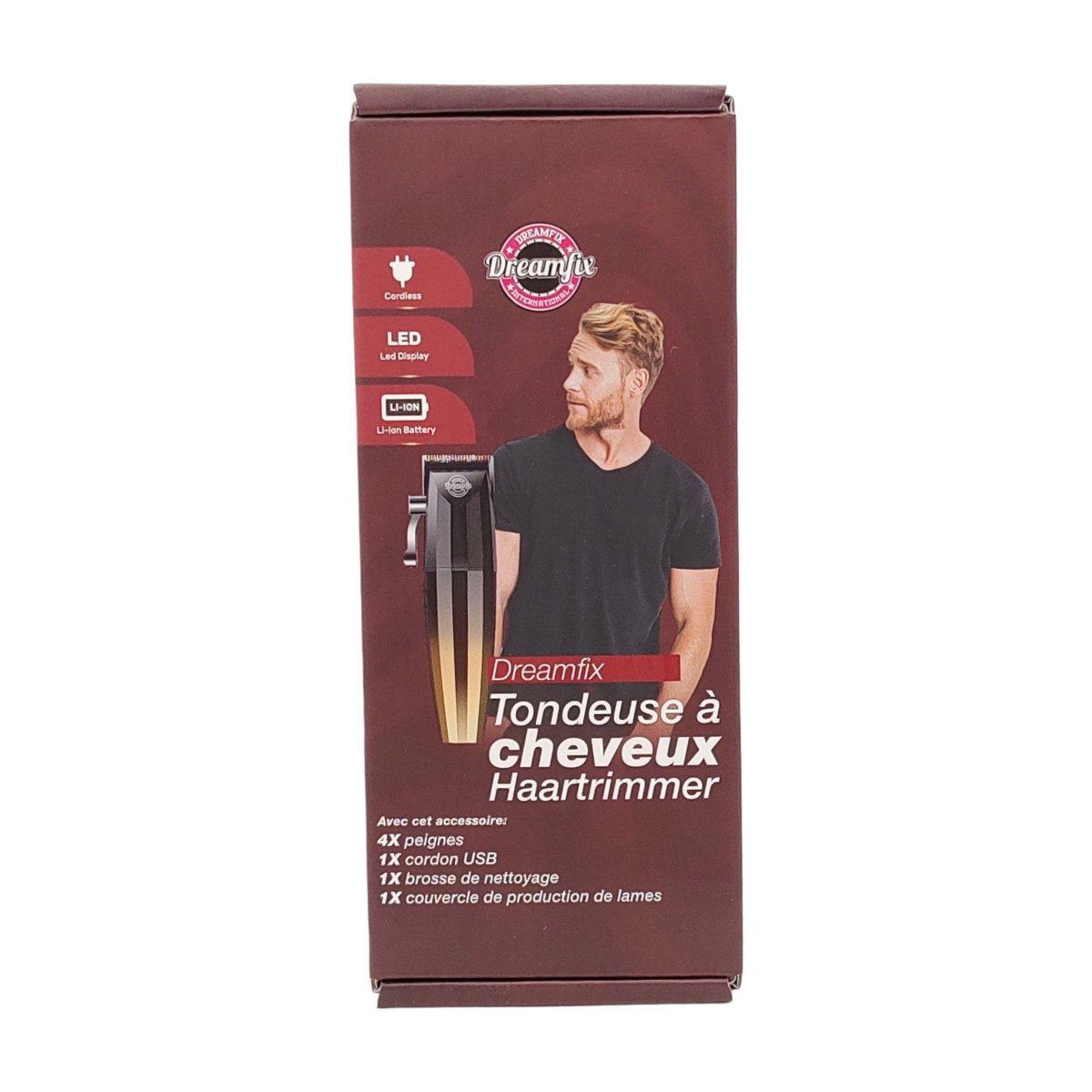 Dreamfix Cordless Hair Clippers for Men – USB Rechargeable - gtworld.de