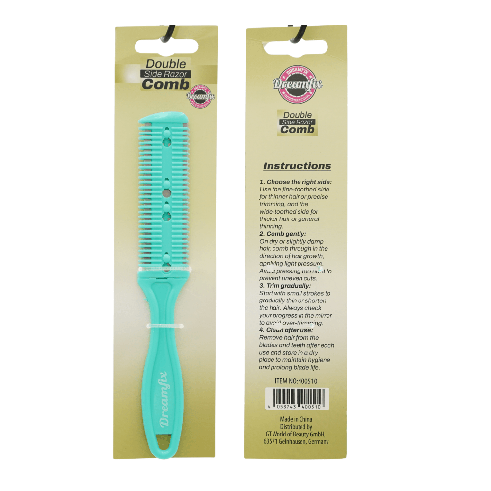 Dreamfix Double Side Razor Comb - Assorted - gtworld.de