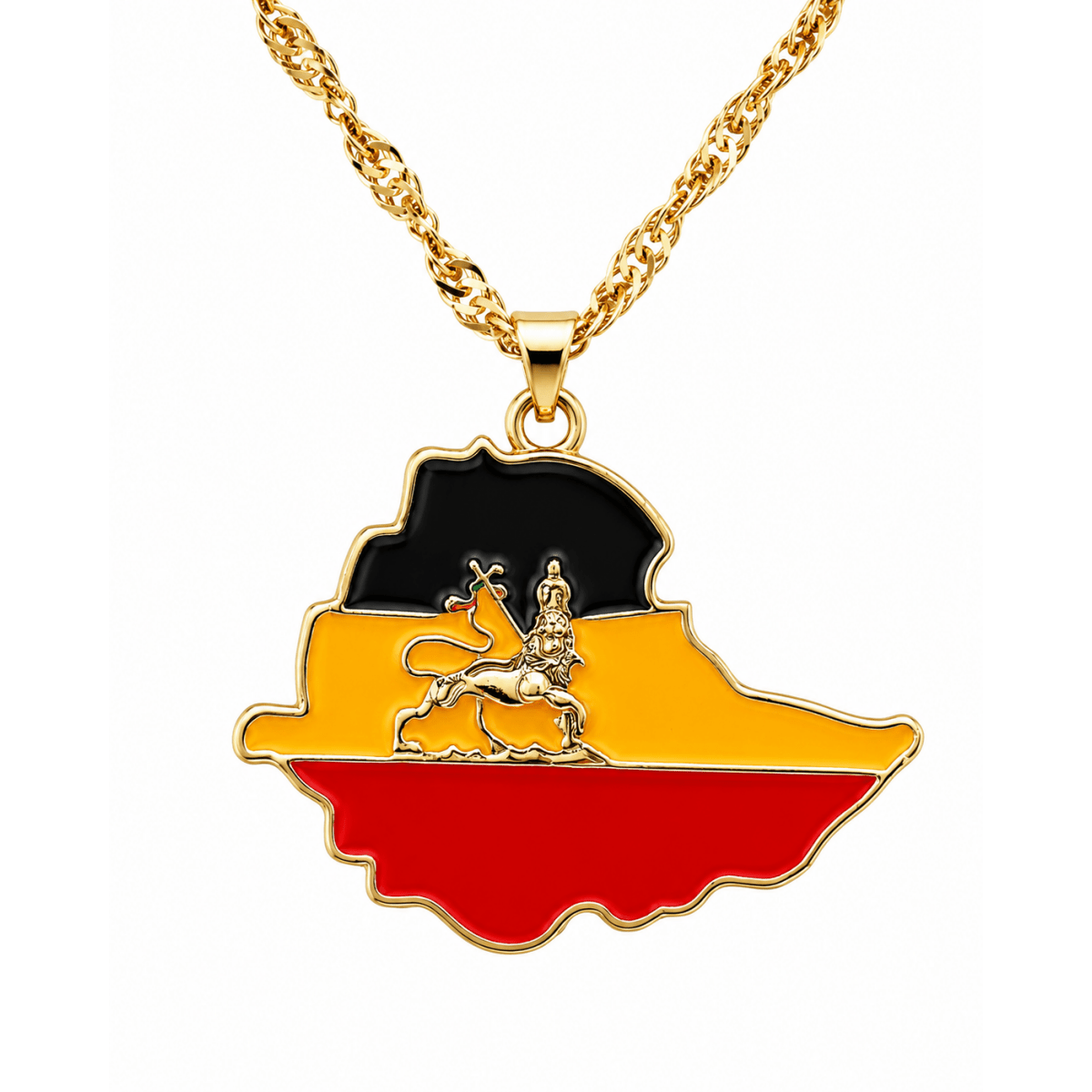 Dreamfix Ethiopia Pendant with Lion Emblem - gtworld.de