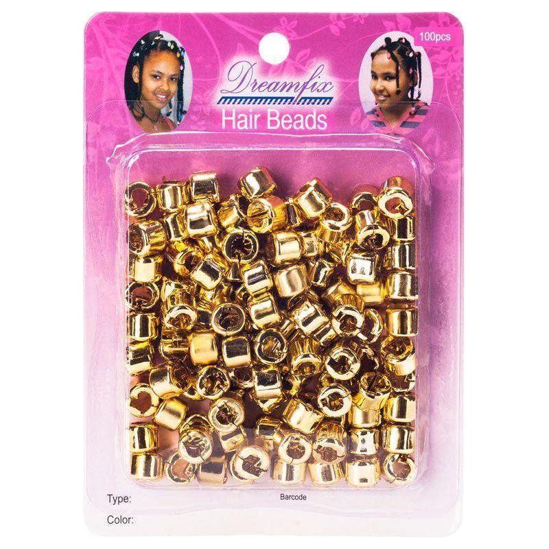Dreamfix Hair Beads Open & Close 100 Per Pack - Gtworld.de