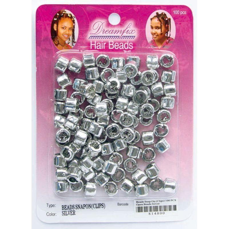 Dreamfix Hair Beads Open & Close 100 Per Pack - Gtworld.de