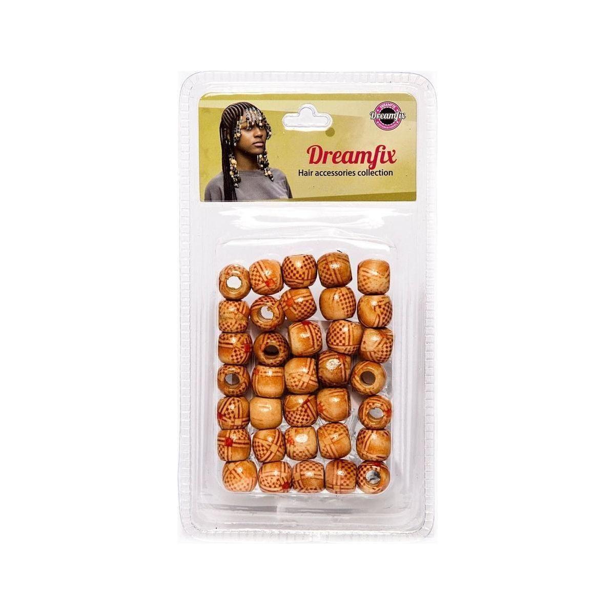 Dreamfix Hair Wood Beads For Children - gtworld.de