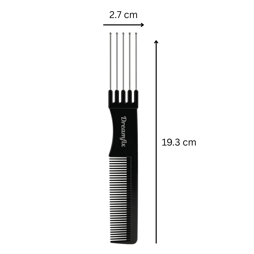 Dreamfix Hairdressing Comb (Metal Handle) - gtworld.de