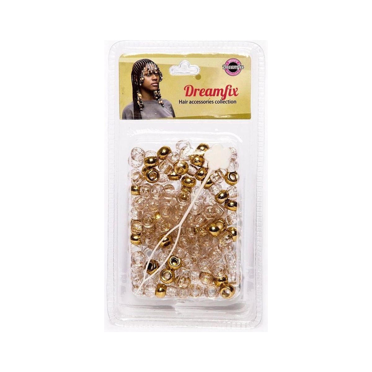 Dreamfix Plastic Hair Beads For Kids Assorted - gtworld.de