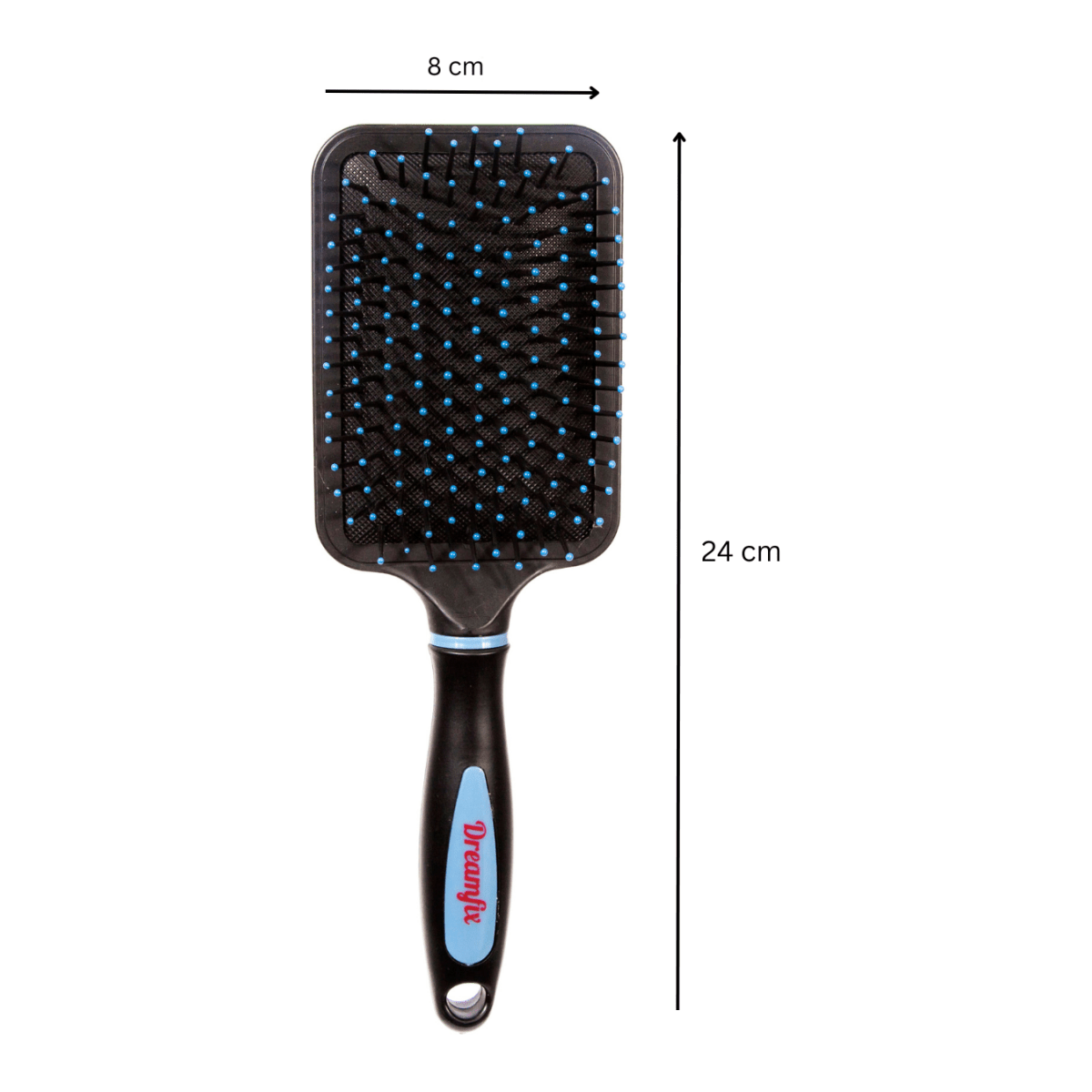 Dreamfix Square Hair Brush Black - gtworld.de