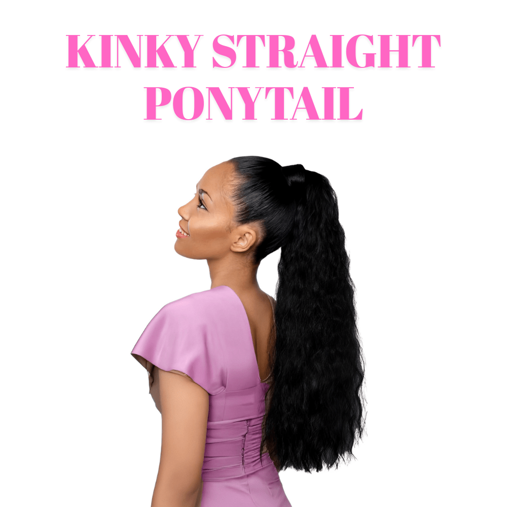 Dreamhair Kinky Straight Ponytail 22" - gtworld.de